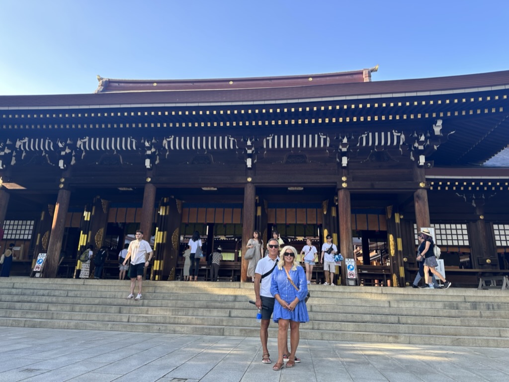 Visit the Meiji Shrine during your one week in Tokyo