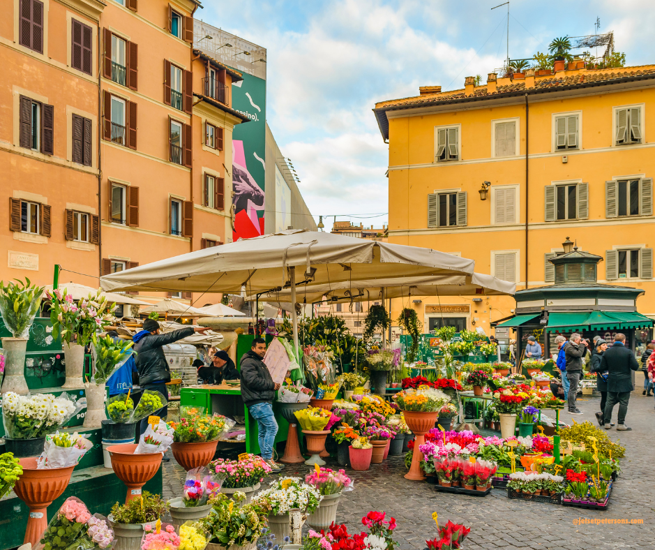 Campo de' Fiori Market Rome Italy