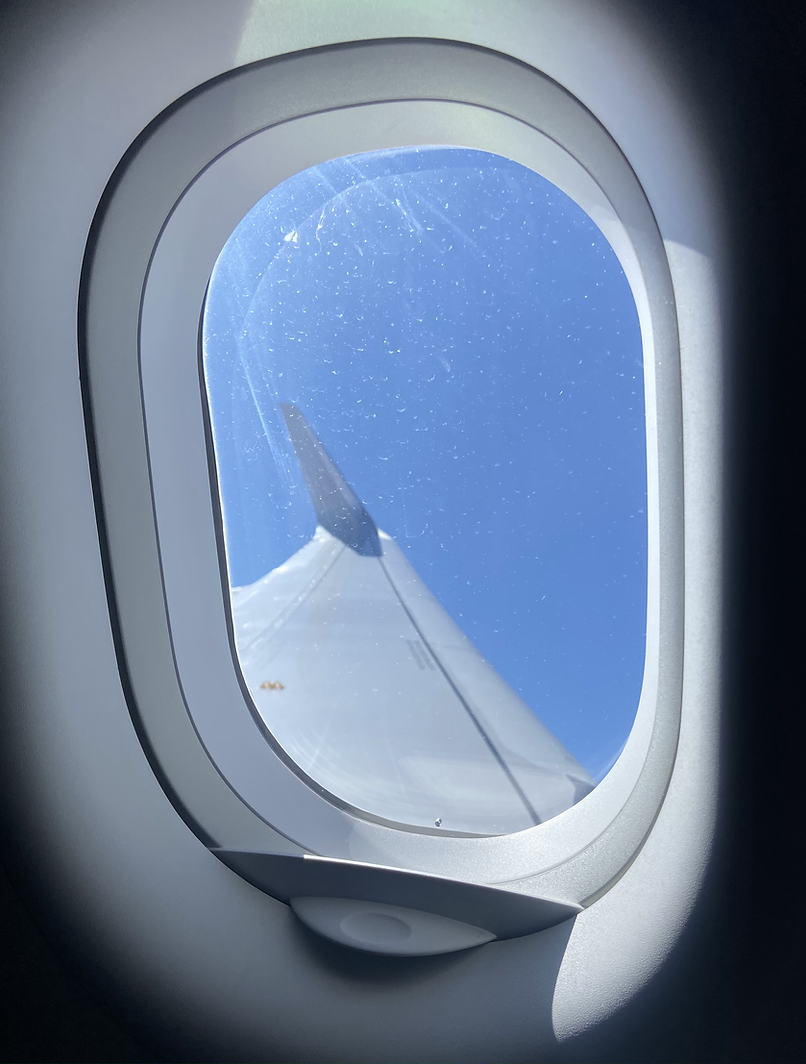 airplane window