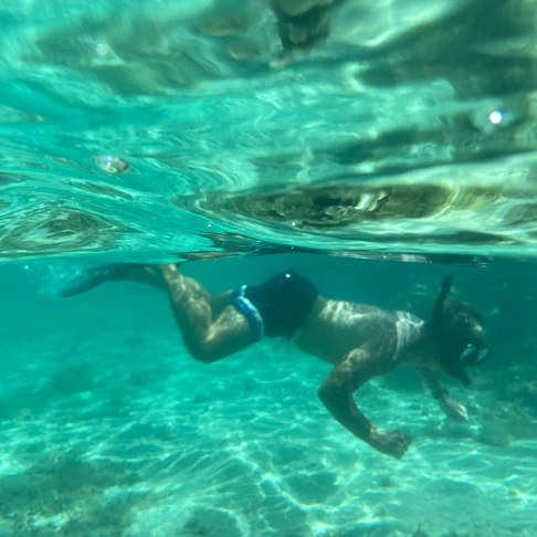 snorkeling in tahiti