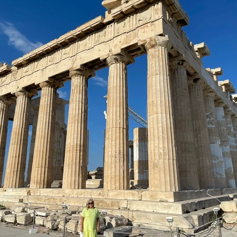 ruins in athens greece