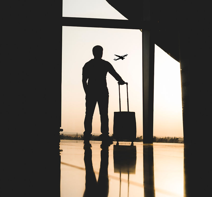 Man at Airport