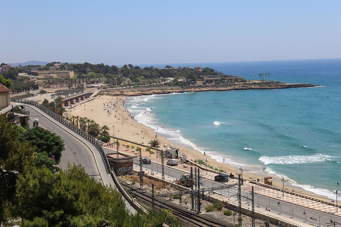 Tarragona beach