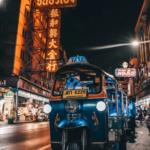 bangkok thailand tuk tuk