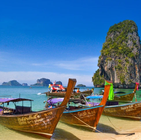 long tail boat thailand