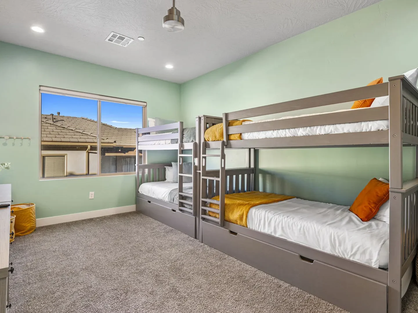 the kids bunk room in our vacation rental was a hit